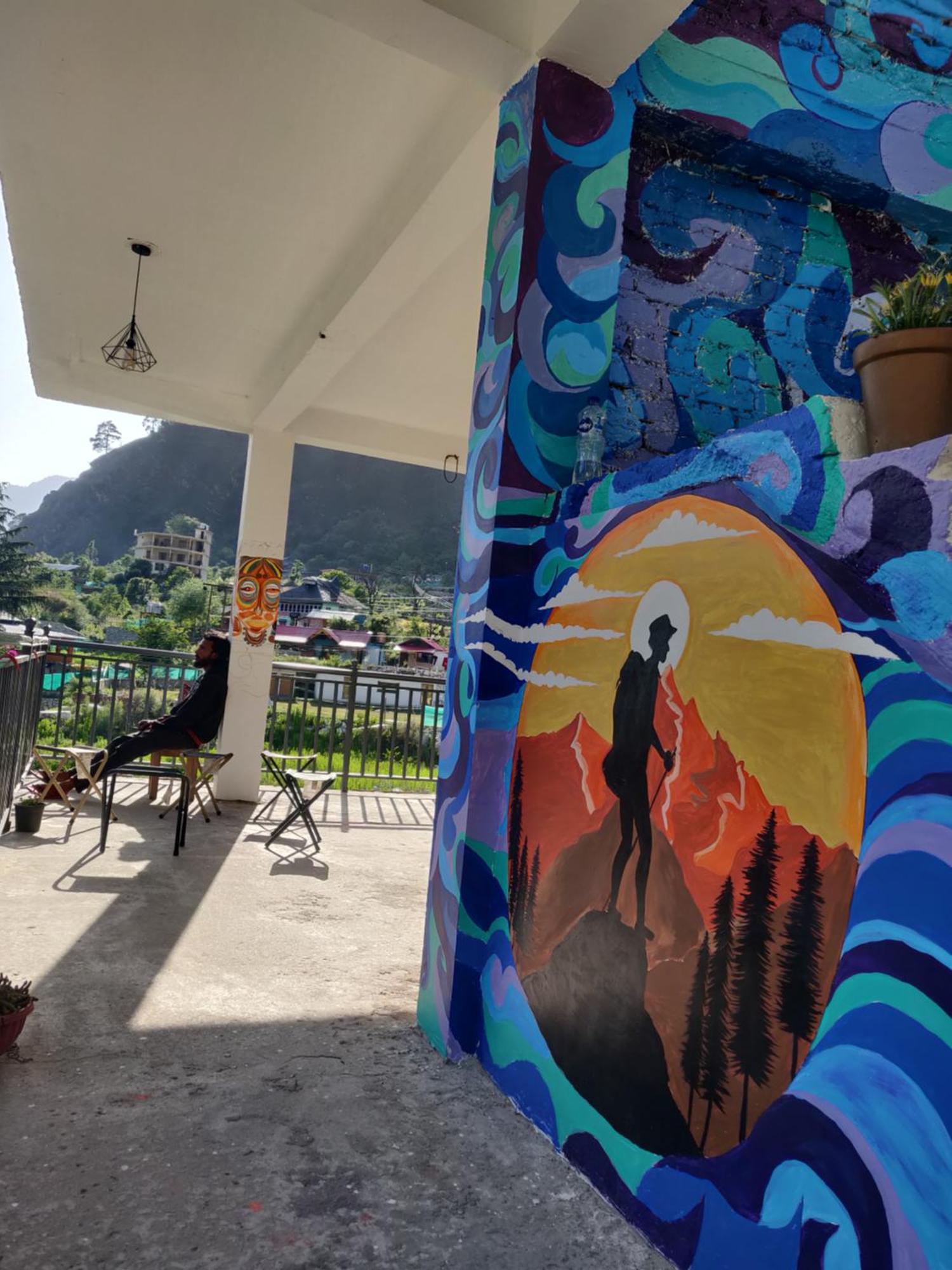 Lazy Monk Hostel, Kasol Zewnętrze zdjęcie